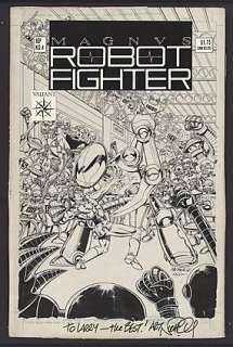 MAGNUS, ROBOT FIGHTER (1991) #4 Cover