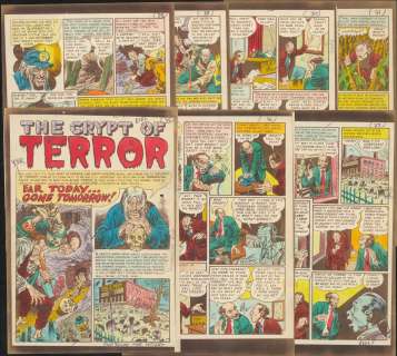 Davis - EAR TODAY…GONE TOMORROW!, HAUNT OF FEAR #11, 7 Pg SP Story (1952) | Russ Cochran