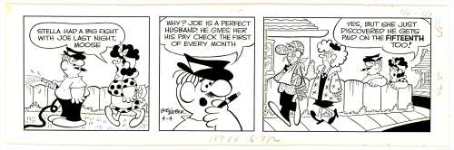 Weber, Sr. - MOOSE MILLER, Daily (04/04/1966) NO RESERVE! | Russ Cochran