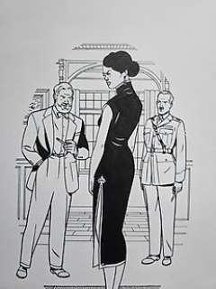 Cailleaux, Christian - Cailleaux, Christian - Dessin original - Ex-libris - Blake & Mortimer - (2021)