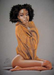 Sly | Sly - Original drawing in colour - Pin up art - Size: 31 x 42 cm. - (2023) | Catawiki