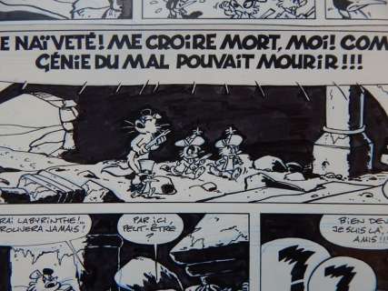 Walli | Walli - Originele pagina (p.40) - Chlorophyl T13 - Le Testament D’anthraciet / Het testament van Antharaciet - (1987) | Catawiki