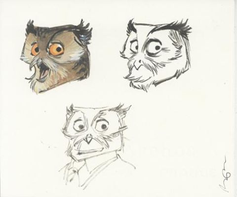 Juanjo Guarnido | Blacksad, Tome 3, Âme Rouge, Recherches de personnage | Galerie 9ème Art