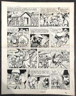 Sirius | Sirius - Planche originale - Les Timour T20 - L’Oiseau flamboyant - (1966) | Catawiki