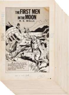 George Woodbridge, Al Williamson, Angelo Torres, and Roy G. Krenkel Classics Illustrated #144 First Men on the -