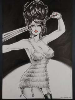 Nick Guerra | Magenta - Nick Guerra - Illustrazione Originale "Pin-Up" - Firmata - Page volante - Exemplaire unique - (2009) | Catawiki