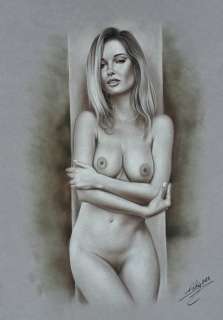 Denis Prenzel | Denis Prenzel - Original drawing - Monique - Size: 29,7 x 42 cm - Page volante - Exemplaire unique - (2023) | Catawiki