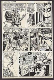 AMAZING SPIDERMAN Issue #99 Interior Page | ComicConnect