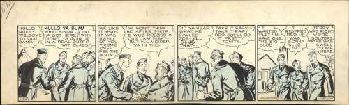 Fisher- Joe Palooka- Original Daily Strip (1940) | Russ Cochran