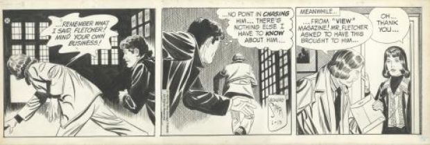 Leonard Starr | Mary Perkins, On Stage, Strip du 13 janvier 1977 | Galerie 9ème Art
