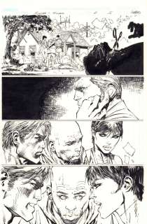 Joe Weems, Marc Silvestri - hunter-killer #6 p. 16 - murder - 2006 signed