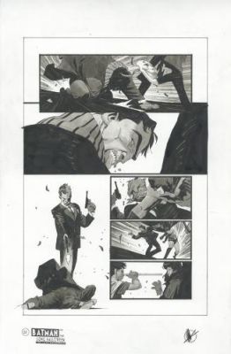 Matteo Scalera | Batman The Long Halloween : The last halloween issue 10, planche 16 | Galerie 9ème Art