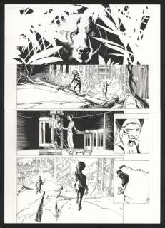 Olivier Vatine | Planche originale 19 - Alpha - Niourk | Daniel Maghen