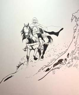 Reculé, Henri | Reculé, Henri - Dessin original - Castel Armer - Affichette Soumagne - (2005) | Catawiki