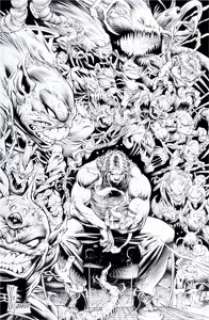 Dale Keown and Jason Gorder The Darkness #40B Cover Original Art (Top Cow, 2001). Evil Darkness falls? The 40th issue -