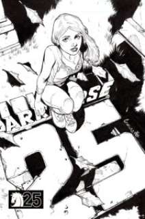 Georges Jeanty and Dexter Vines Buffy the Vampire Slayer Season Nine #1C Cover Original Art (Dark Horse, 2011). -