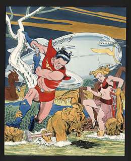 PLANET COMICS 1940-54 Issue #14 Recreation Art