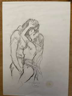 Charles, Jean-François | Charles, Jean-François - Originele schetstekening - Erotiek - (2008) | Catawiki