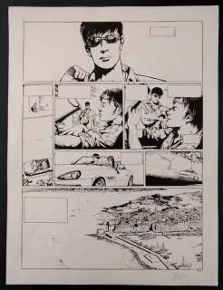 Berlion, Olivier | Berlion, Olivier - Planche originale - Tony Corso T3 - La Fortune de Warren Bullet - (2000) | Catawiki