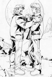 Salvador Larroca Pencil - Larry Stucker Ink | X-Men p22 - 11x17 inches - Salvador LARROCA - SPLASH PAGE - Uncanny X-MEN #391 - Page volante - Exemplaire unique - (2001) | Catawiki