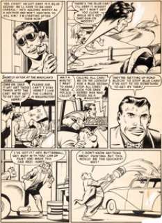 Alex Kotzky Plastic Man #36 Page 20 Original Art (Quality, 1952). The first Golden Age Plastic Man interior -