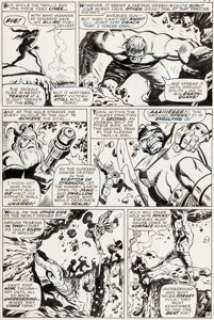 Marie Severin, George Tuska, and Syd Shores Incredible Hulk #102 Page 18 Original Art (Marvel, 1968). - | Heritage