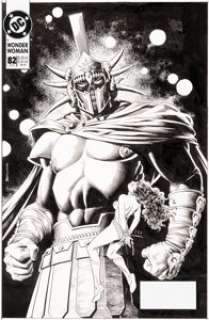 Brian Bolland Wonder Woman #82 Cover Original Art (DC, 1994). Brian Bolland produced some of the most bold - | Heritage