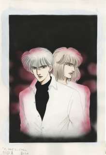 Tomi Hoshikawa Hand-Drawn Color Illustration "Darkside Angel" | Mandarake (Big Web)