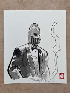 Maltaite, Eric | Maltaite, Eric - Dessin original couleur - Mr Choc | Catawiki