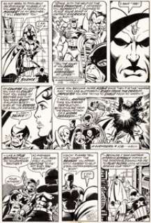 George Pérez and Pablo Marcos The Avengers #160 Story Page Original Art (Marvel, 1977).... | Heritage