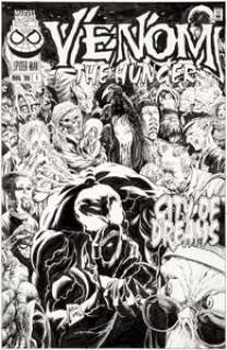  - Steve Lightle Venom: The Hunger #1 Cover (Marvel, 1996)....