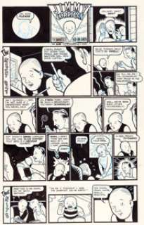 Chris Ware "Jimmy Corrigan" Story Page Original Art (c. 1991).... | Heritage