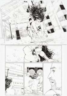 Nicola Scott Wonder Woman #10 Story Page 17 Original Art (DC, 2017). Gorgeous page of Wonder Woman -