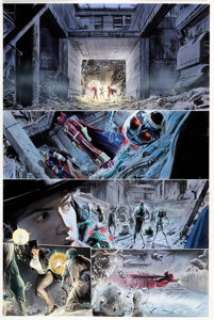 Doug Braithwaite and Alex Ross Justice #12 Painted Story Page 12 Original Art (DC, 2007). Superman, -