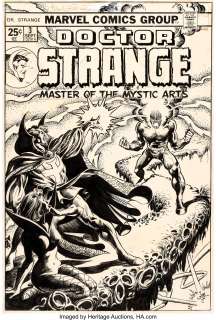 Frank Brunner Doctor Strange #3 Cover Original Art (Marvel, 1974).... | Heritage
