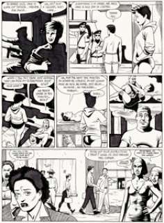 Jaime Hernandez Love and Rockets #7 Story Page 7 Maggie Original Art (Fantagraphics, 1984).... | Heritage