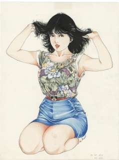Rui Hanaka Hand-Drawn Color Illustration | Mandarake (Big Web)