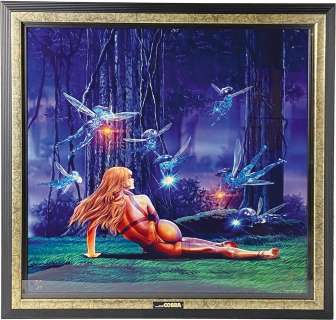 Buichi Terasawa Autographed Color Reproduction Illustration "Cobra 2000/Spirit Of The Night Forest" | Mandarake (Big Web)