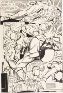 Gil Kane and Sal Trapani - The Hawk and the Dove #3 Story Page 4 Original Art (DC, 1968).