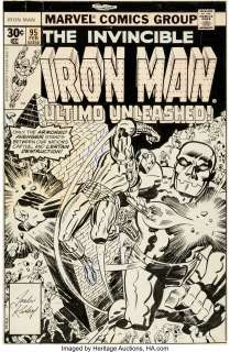 Jack Kirby and Al Milgrom - Iron Man