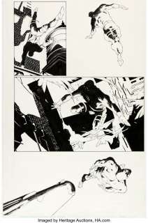 Quesada, Joe | Joe Quesada and Danny Miki Daredevil Father Vol 1 #1 Story Page 10 Original Art (Marvel, 2004).... | Heritage