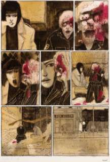 Gabriel HernÃ¡ndez Walta The Veil #1 Story Page 3 Original Art (IDW, 2009)....