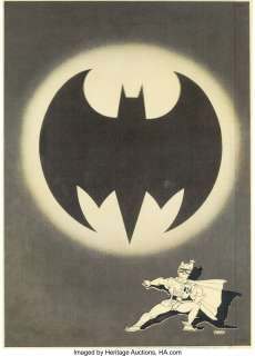 Miller, Frank - Frank Miller Batman: The Dark Knight Returns #3 "Hunt the Dark Knight" Cover Original Art (DC, 1986)....