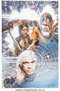 Ross, Alex - Alex Ross Battlestar Galactica #4 Variant Cover Original Art (Dynamite, 2013)....