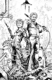 Mike Krome | "All Guts, No Glory #1" Cover Art | Mike Krome