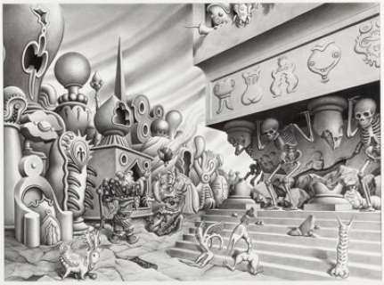 Woodring, Jim - Jim Woodring Life after Man, or Divinorum Original Art (2007)....