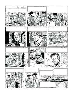 Marniquet, Frédéric | Marniquet, Frédéric - Planche originale - Spirits of Scotland T3 - Le Trésor du pendu - (2022) | Catawiki