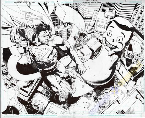 Mahmud Asrar | Superman Annual 2023 Page 2 and 3 | Essential Sequential