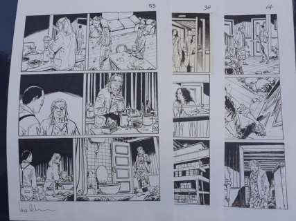 Raimondo, Luca | Raimondo, Luca - 3x tavole originali firmate - Dylan Dog #432 "Io ti proteggerò" - (2022) | Catawiki