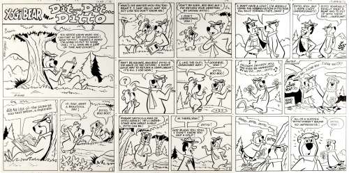 Ray Dirgo - Yogi Bear #24 Complete Art Story (1974)